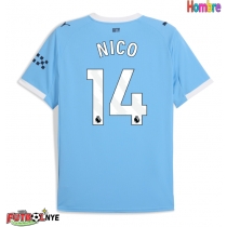 Camiseta Manchester City Nico Gonzalez #14 Primera Equipación 2025-26 manga corta